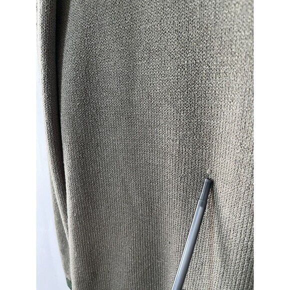 St John Vintage Cardigan Sweater Long Duster Santana Knit Gathered Sleeve Medium - Picture 9 of 10
